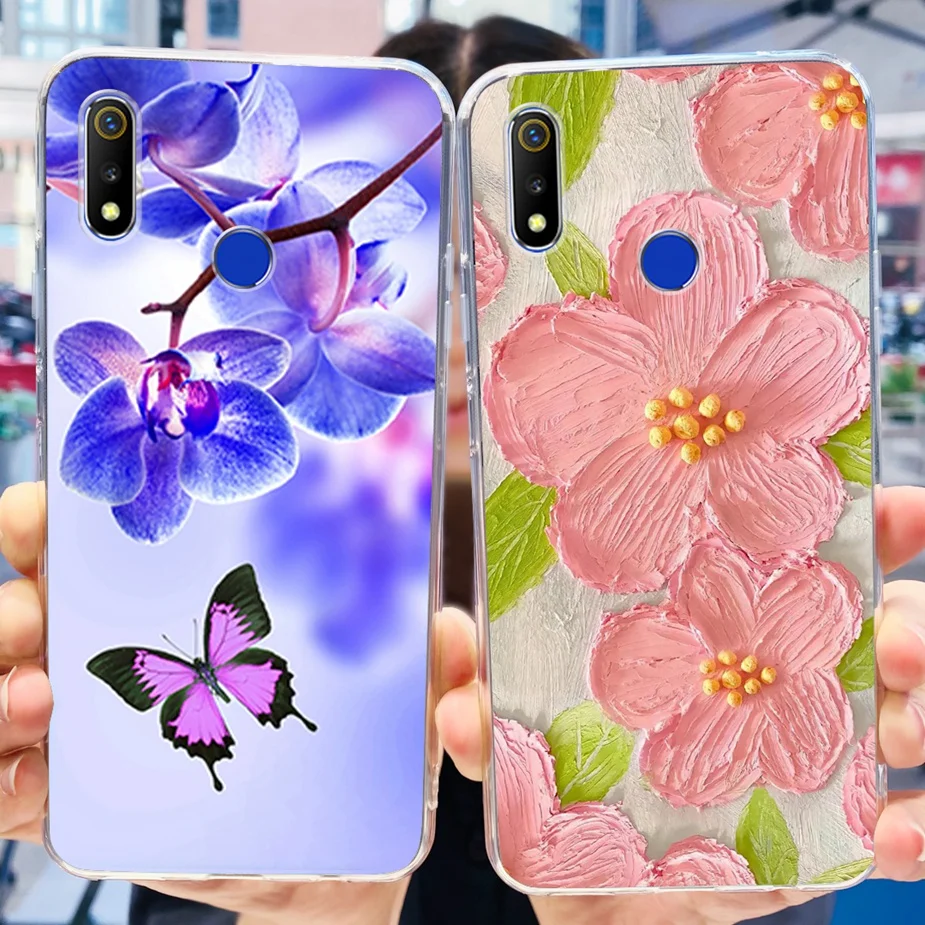 Cute Painted Soft Silicone Phone Case - Colorful Back Cover and Bumper