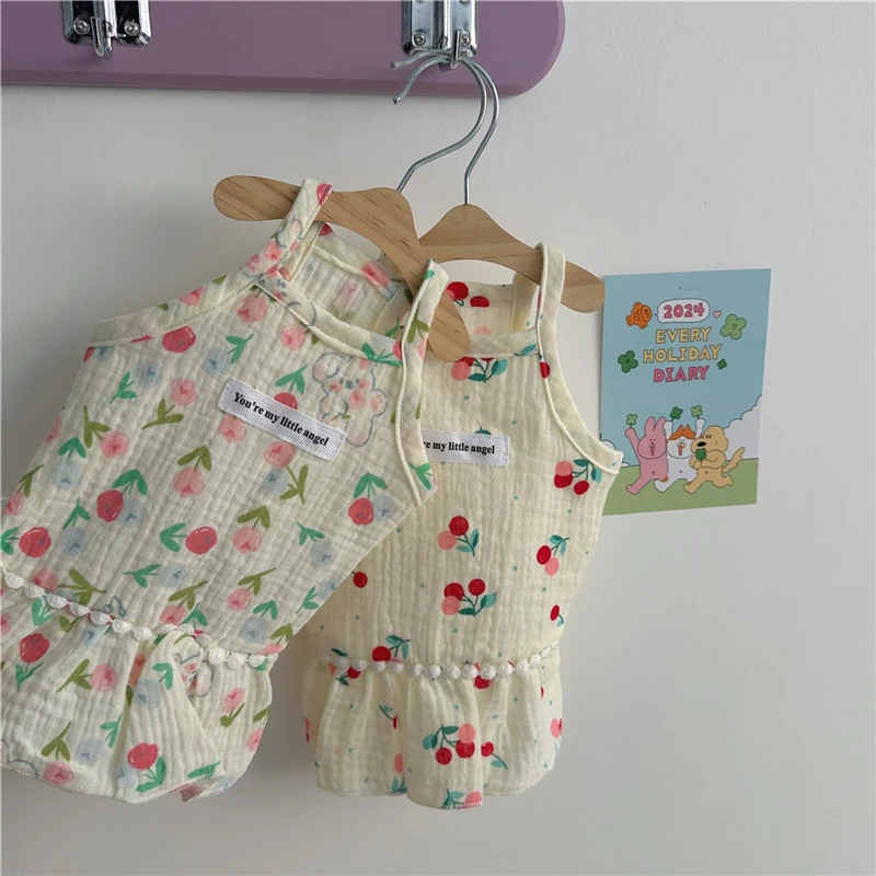 Dog Cat Supplies Cute Summer Dress Skirt