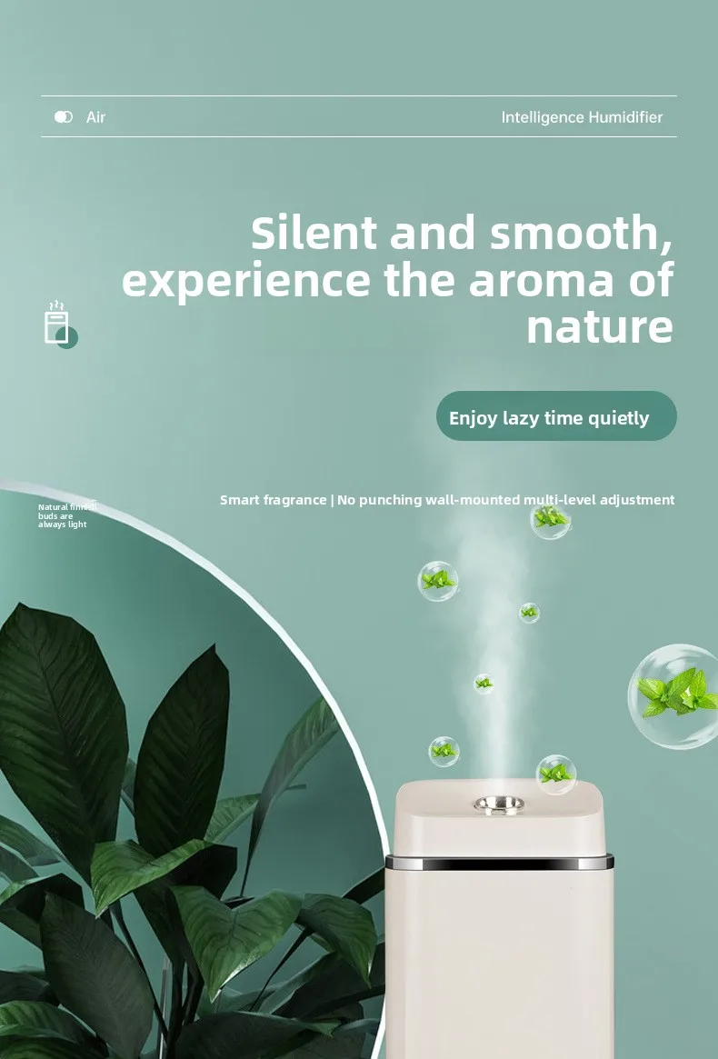 Description Picture 2 of itemNew model automatic aroma dispenser, hotel humidifier, bedroom toilet aroma diffuser, fragrance machine
