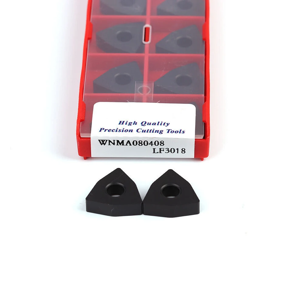 

10 Pcs WNMA080408 LF3018 WNMG432 8mm CNC Carbide Insert Blade Turning Tools Parts For Cast Iron Metalworking Accessories