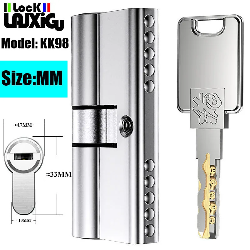 Door Lock Lock cylinder Entrance door lock outdoor door lock Cylinder lock 8 Key Door core Cylinder