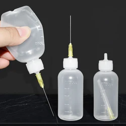 50ML Plastic Liquid Alcohol Bottle For Dispenser Rosin Solder Flux Paste For Phone PCB Cleaning Welding Repair Tools