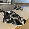 Luxury Retro Mens Chunky Sneakers Original Design Embroidery Denim Printing High Street Male Casual Shoes tenis masculino trend 1
