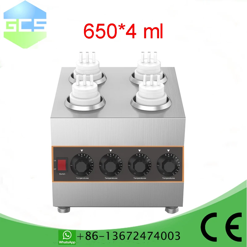 Commercial Sauce Bottle Warmer for Chocolate, Cheese & Butter | 110V/220V Universal Heating Melting Machine 2