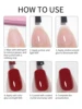 RSNAIL 10g Crystal Top Coat Gel Nail Polish No Wipe Transparent Base Gel Soak Off UV LED Semi-Permanent Varnish for Nail Art Gel 6