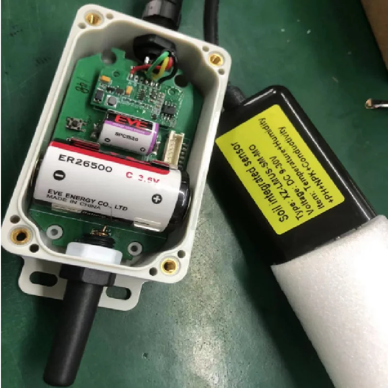 Soil NPK EC PH Temperature and Moisture Multi-parameters Lora Wireless Soil Sensor for Agriculture Greenhouse 7 in 1
