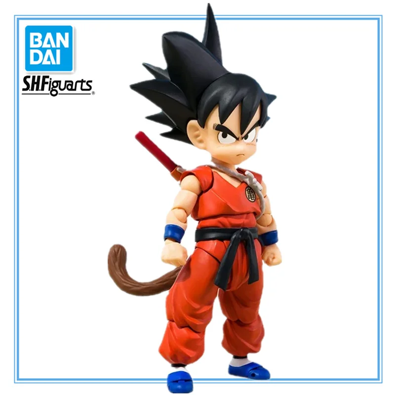 

В наличии BANDAI S.H. Фигуртс Драконий жемчуг Сон Гоку-невинный преданчик-10 см ПВХ SHF аниме экшн-Фигурки Коллекционная игрушка