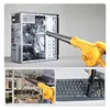 For Dewalt 18V 20V Battery Cordless Air Blower & Vacuum Cleaner 2 in 1 Electric Dust Computer Collector Leaf Duster Power Tools 6
