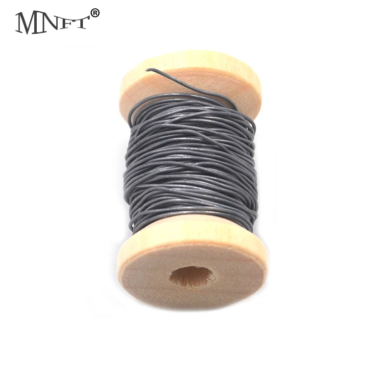 Soft Lead Wire Spool for Fly Tying Fishing Material for Weight Line 2Pcs Dia 0.5 mm/1.0mm MNFT