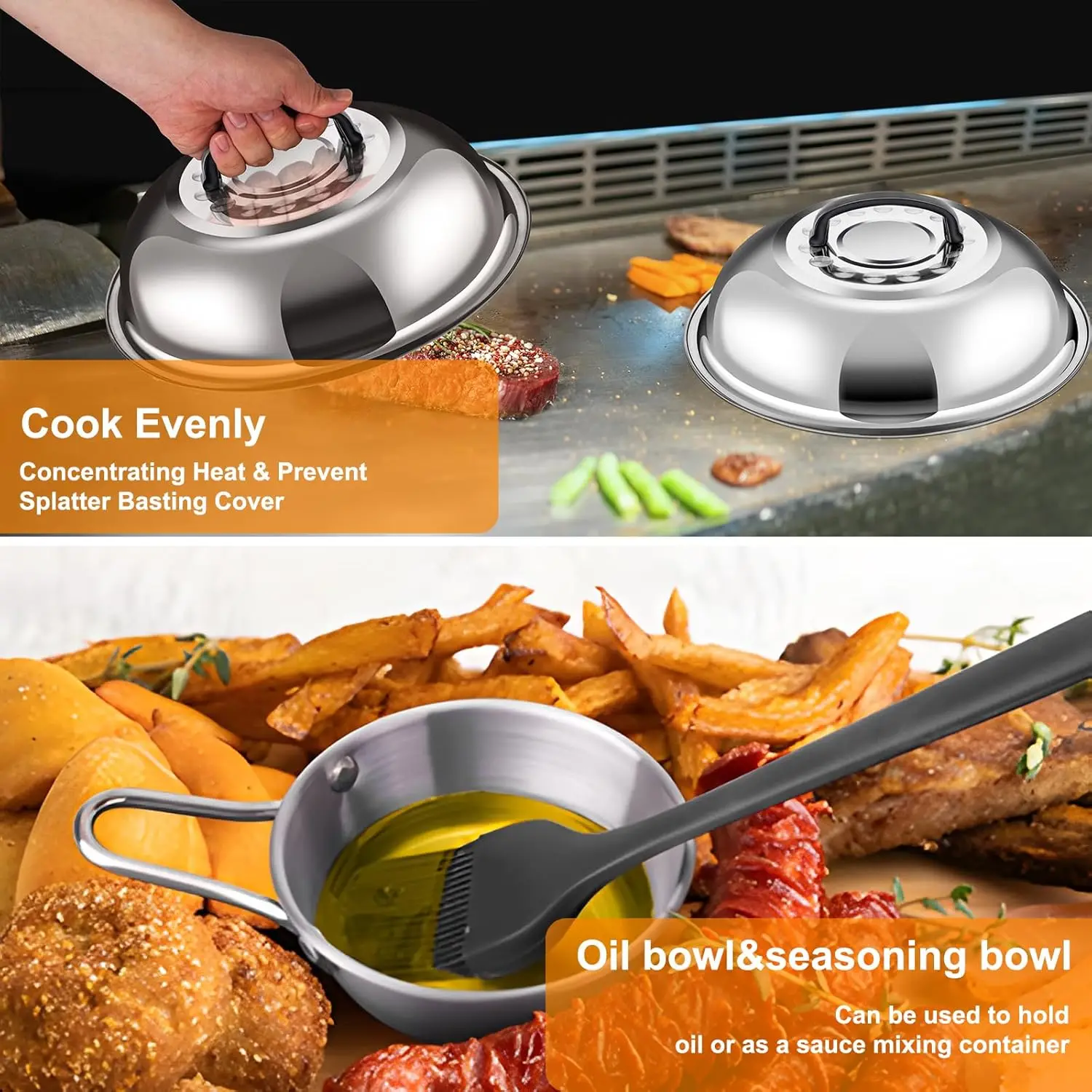 Griddle Accessories BBQ Grill Set 4