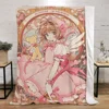 Cardcaptor Sakura Knitted Blanket King Size Microfiber Bedding Fluffy Soft Blankets and Throws Bed Throw Interior for Home Knee 1