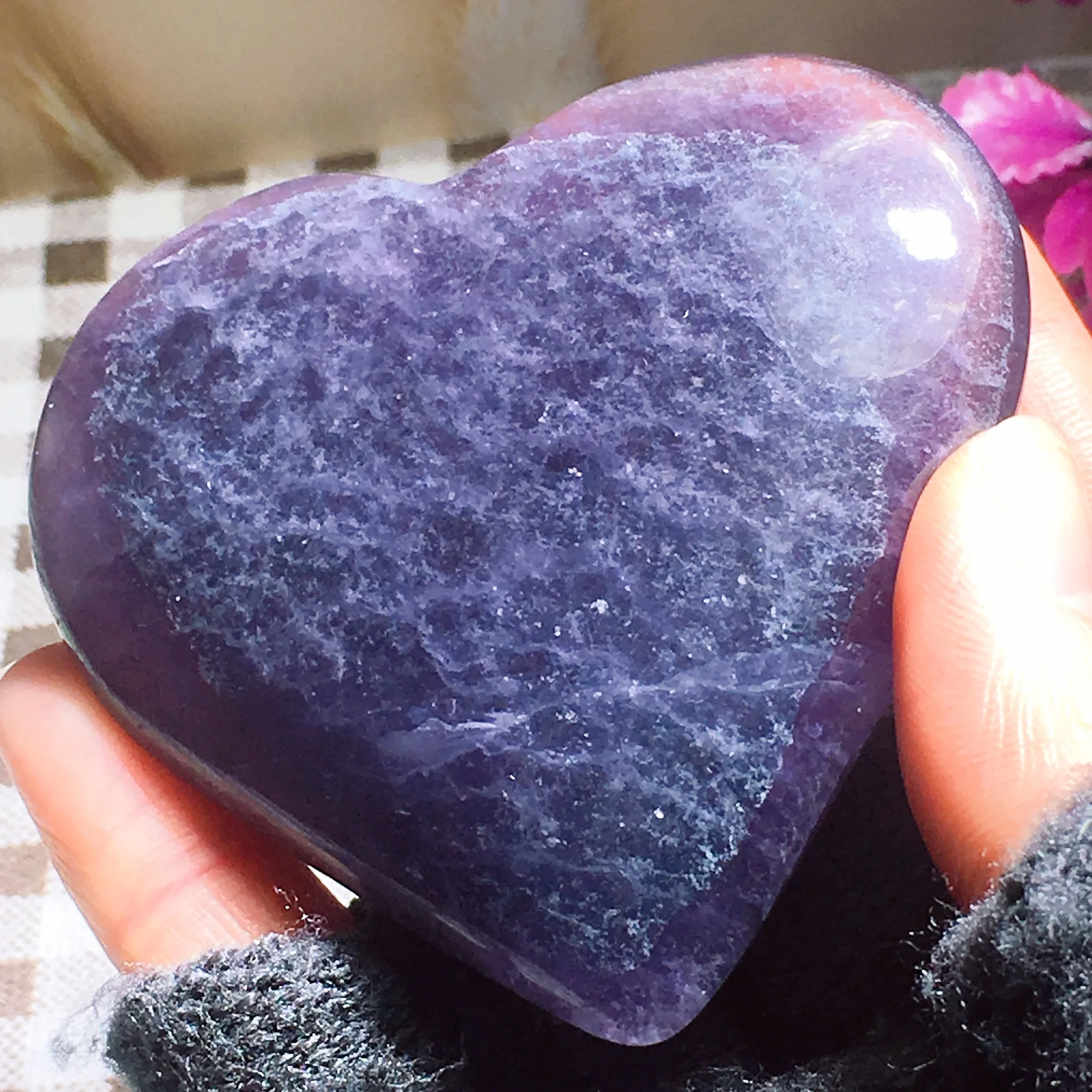 Fluorite Heart 2542
