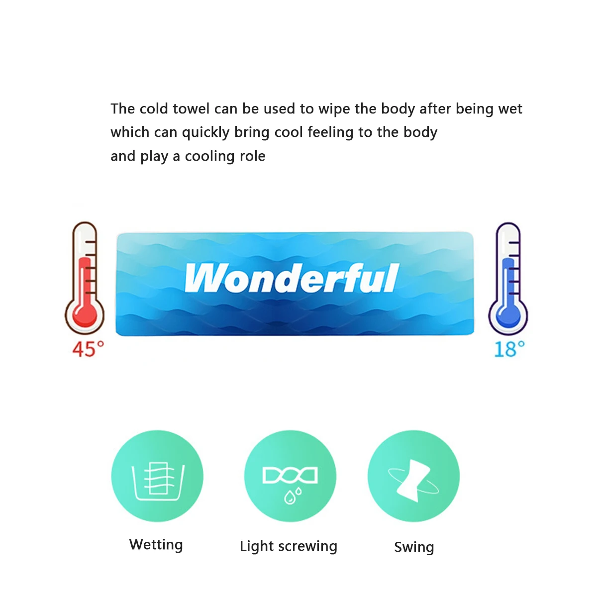 1Pc Quick Drying Towel Breathe Cold-feeling Towel Sweat-absorbent Towel For Sports Fitness Running Gym Yoga Soft Microfiber Towe