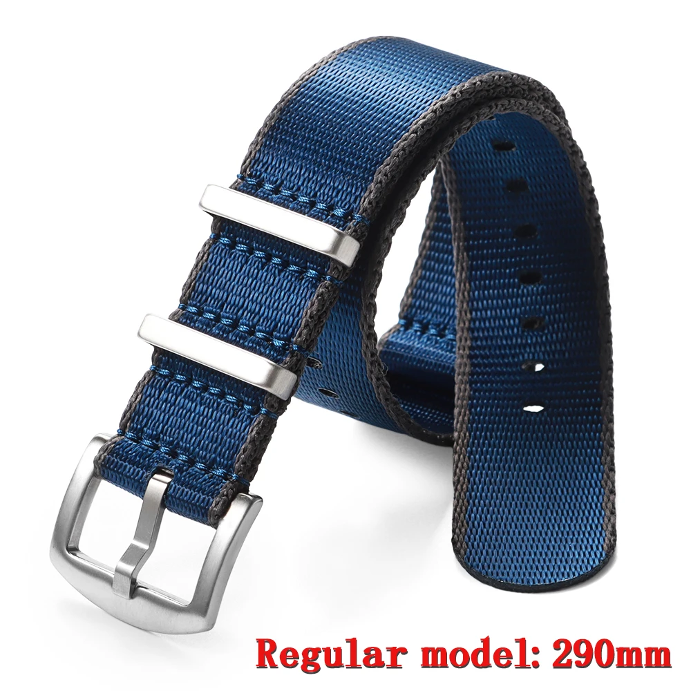 Enhanced Nylon Watch Strap - Universal Super Long Soft Wrist Band Replacement 33cm Bracelet