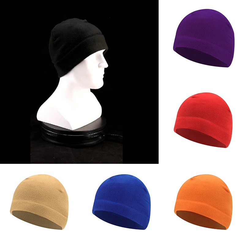 

Unisex Winter Warm Fleece Hats Warmming Cap Military Multi-energy Outdoor Cycling Equipment Men Caps Hiking Accessories