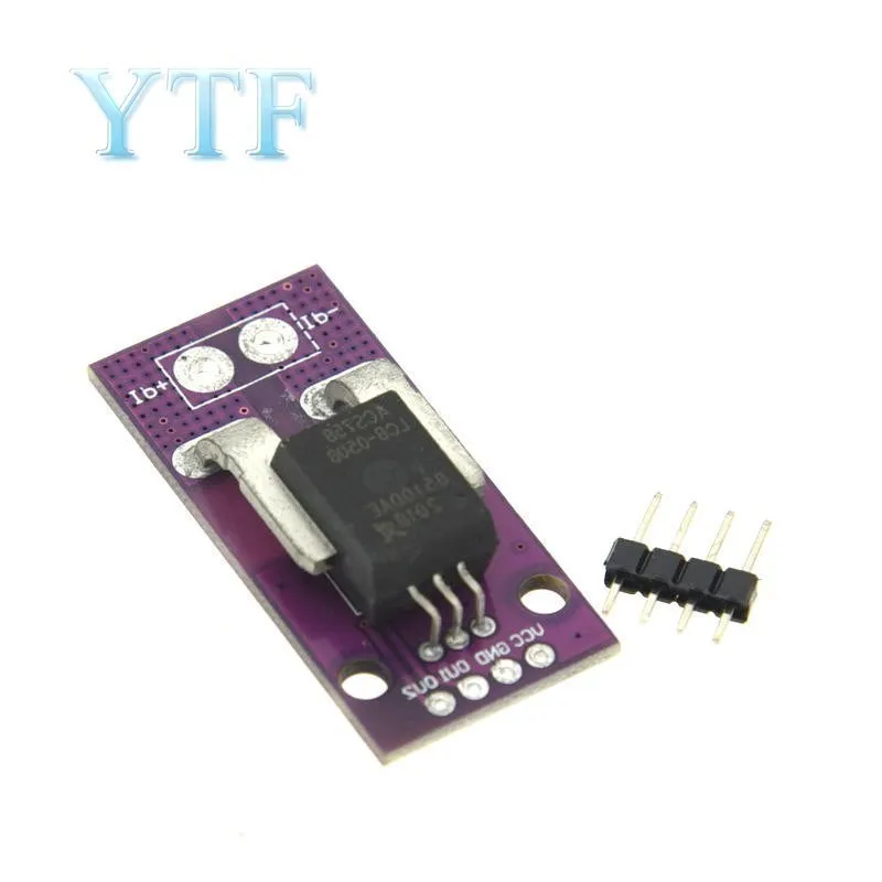 

50A MCU-758 ACS758LCB-100B-PFF-T ACS758LCB-050B/150A/200A-PFF-T Linear Current Sensor Hall Current Module