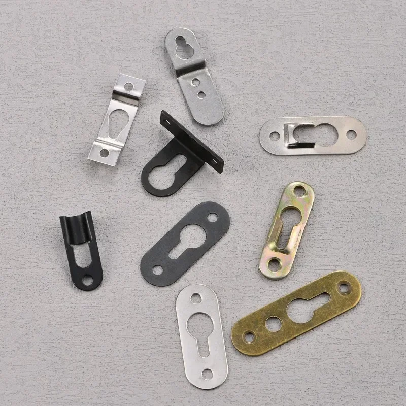 Buckle Clamp 10pcs Picture Frame Buckle Hook Double Hole Hidden Hoist Pendant