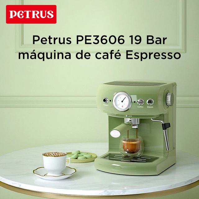 Cafetera Espresso italiana con Espumador de leche de burbujas, cafetera  semiautomática de presión, bomba de 15bar, capuchino, Moka - AliExpress