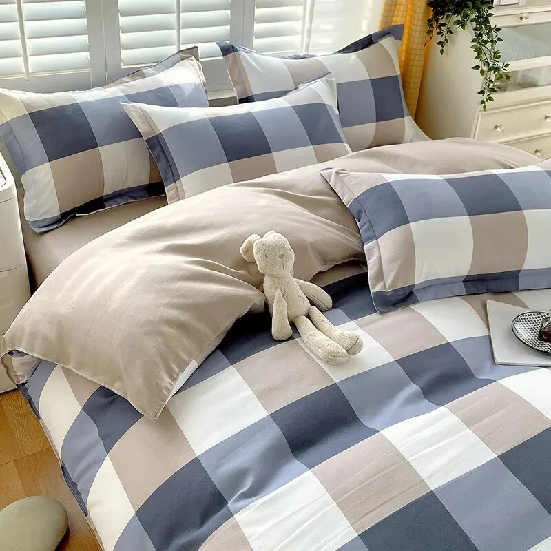 3pcs/set High-grade Crystal Velvet Bed Skirt Pillowcases Three-piece Anti-skid Warm Bedspread Thickened  Bedding