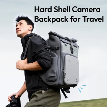 Ulanzi BP04 Hard Shell Camera Backpack for Travel Photography Content Creation Short Trip Bag for Phones Cameras Tablets Laptops