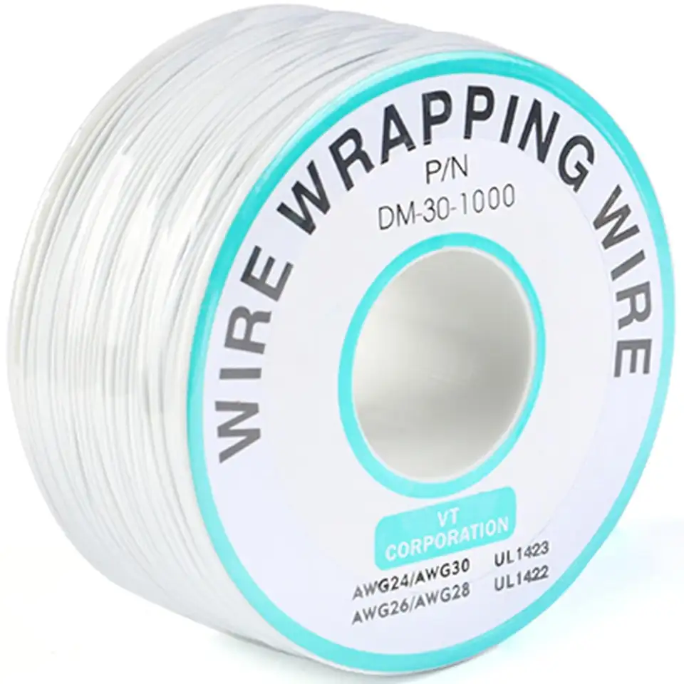 30AWG Tin Plated Copper Wire Wrapping Wire Cable Reel Electrical Soldering OK Wire 250m For LCD PCB Laptop Monitor image 8