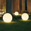 LED Vibrant Light Ball Nursery Night Lamp Garden Lights Ball Waterproof P65 Warm White for Outdoor Decor Pathway Patio Yard Lawn 1