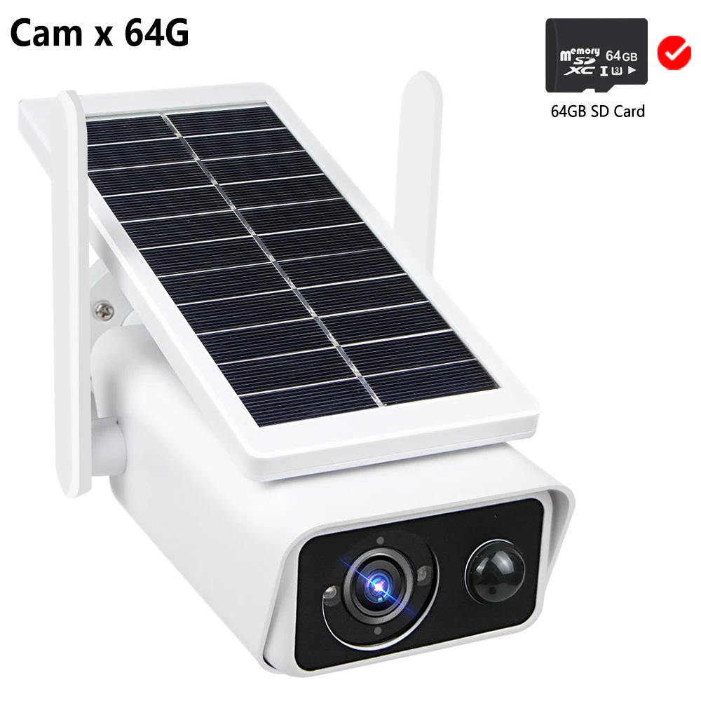 outdoor wireless security camera system 3MP HD WiFi Camera Outdoor Solar Panel Wireless Security Camera Battery Powered PIR Motion IP66 CCTV Surveillance Camera iCSee house cameras Surveillance Items