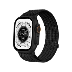 Versatile Colorful Sport Loop Band - 42mm - 44mm - 45mm (Black)