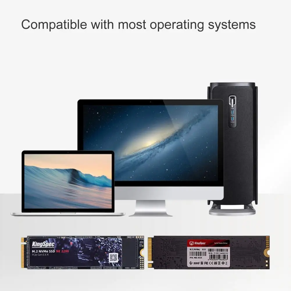 Utile Disco Rigido Solido In Pvc Anti-Vibrazione M2 Nvme 2280 128/256/512Gb Disco Rigido Ssd Interno Da 1Tb Ampiamente Compatibile