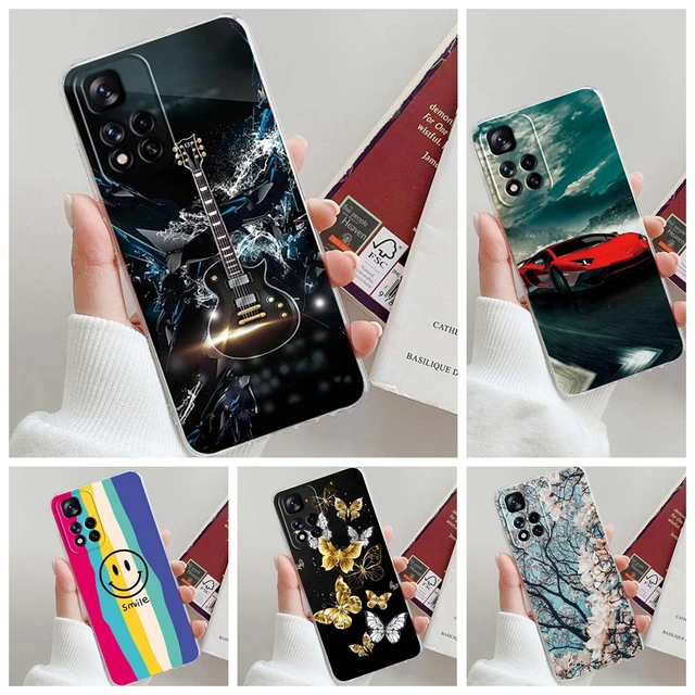 Funda transparente para Xiaomi Redmi Note 13 Pro Plus, cubierta de color  transparente - AliExpress