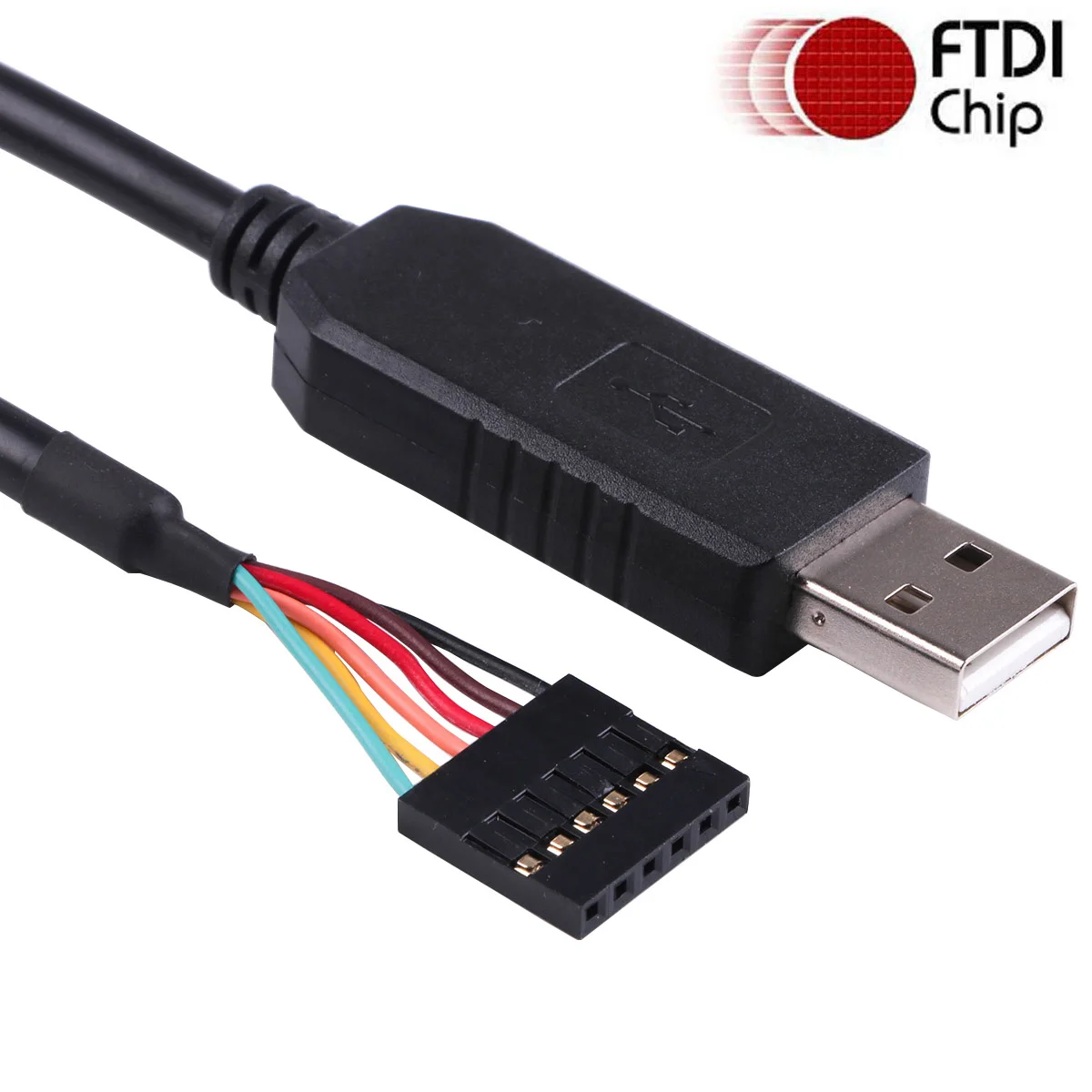 

USB-кабель FTDI FT232RL, 5 В, 3,3 В, 12 Мбит/с, 6 контактов