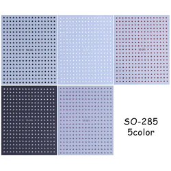 [5 - Pack] Shiny Starlight Glitter Nail Decals - Black, White, Silver, Purple Pentagram Design (SO - 285 - 5pcs)