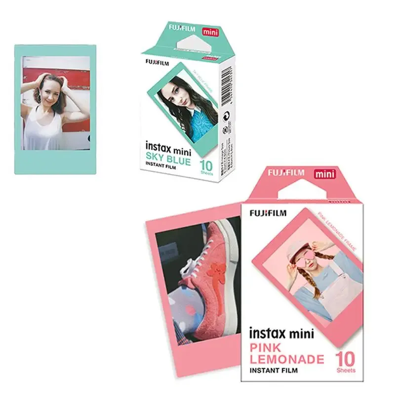 Fujifilm Instax Mini 12 Film 10-30 Fogli Extension Papers Color Design Per Fuji Mini Instant Film Camera 11/40/9/8/7/70/90/25