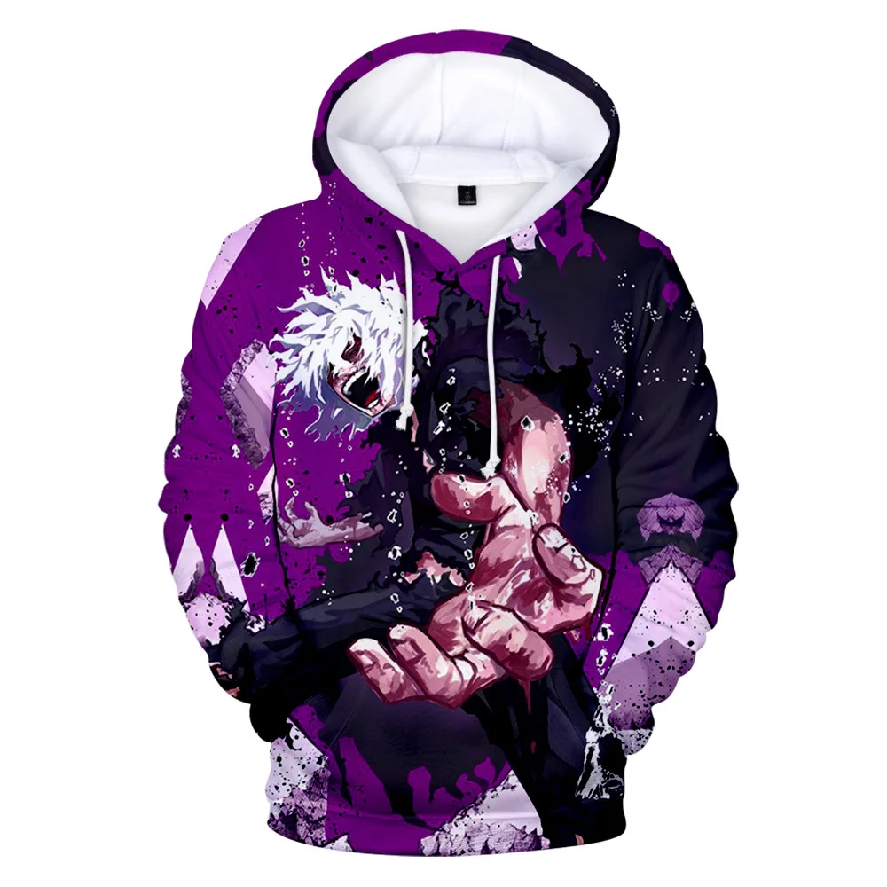 

New Anime Shigaraki Tomura Hoodies Sweatshirt Women Men Spring Autumn Fashion Hooded Polyester Oversized Streetwear Clothes
