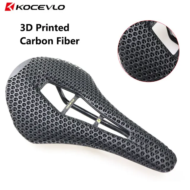 Sella Bici Carbonio 3D K009 - Leggera 165g, Ergonomica, Impermeabile Per Alte Prestazioni - Foto 3