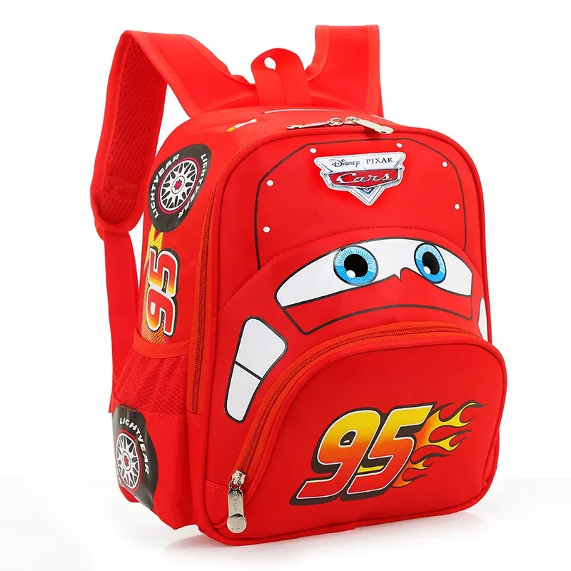 Disney cartoon car children's bag kindergarten boy safety backpack primary school students 3-6 years old