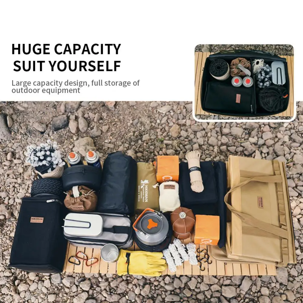 Newest 57L Large-capacity Camping Bag Storage Outdoor Camping Box Multi-functional Hard Storage Picnic Box Supplies 캠핑가방