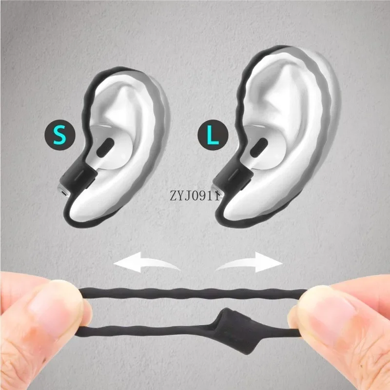 **Anti-lost earphone chain, earphone Bluetooth, wireless , sports anti-drop rope, soft silicone earrings universal