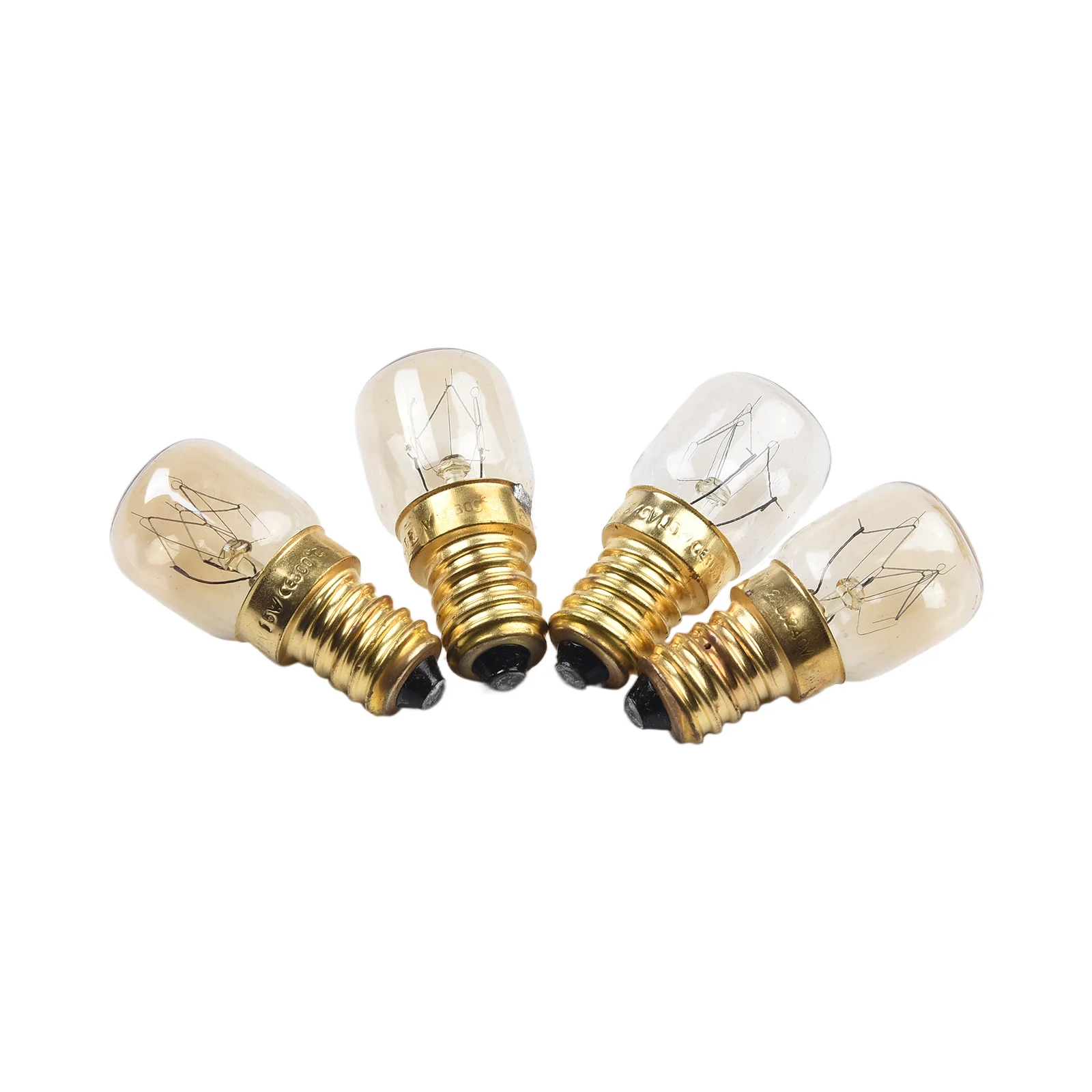 Set of 4 E14 25W Vintage Incandescent Salt Lamp Light Bulbs 240V