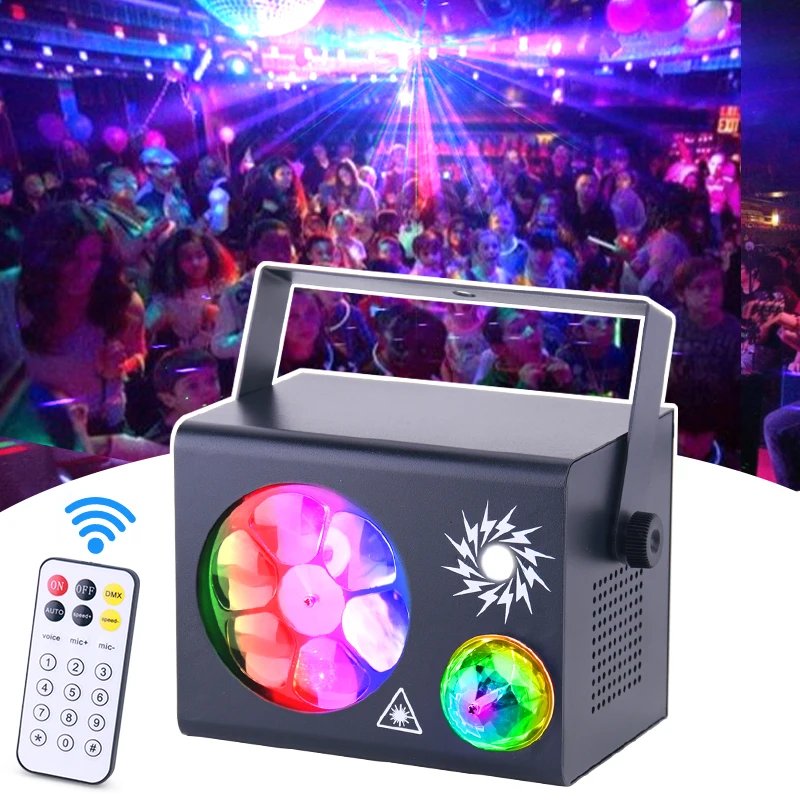 

Rave Light Led Dj Disco Party Lights With Sound Activated Remote Control Wedding Dance Holiday Birthday