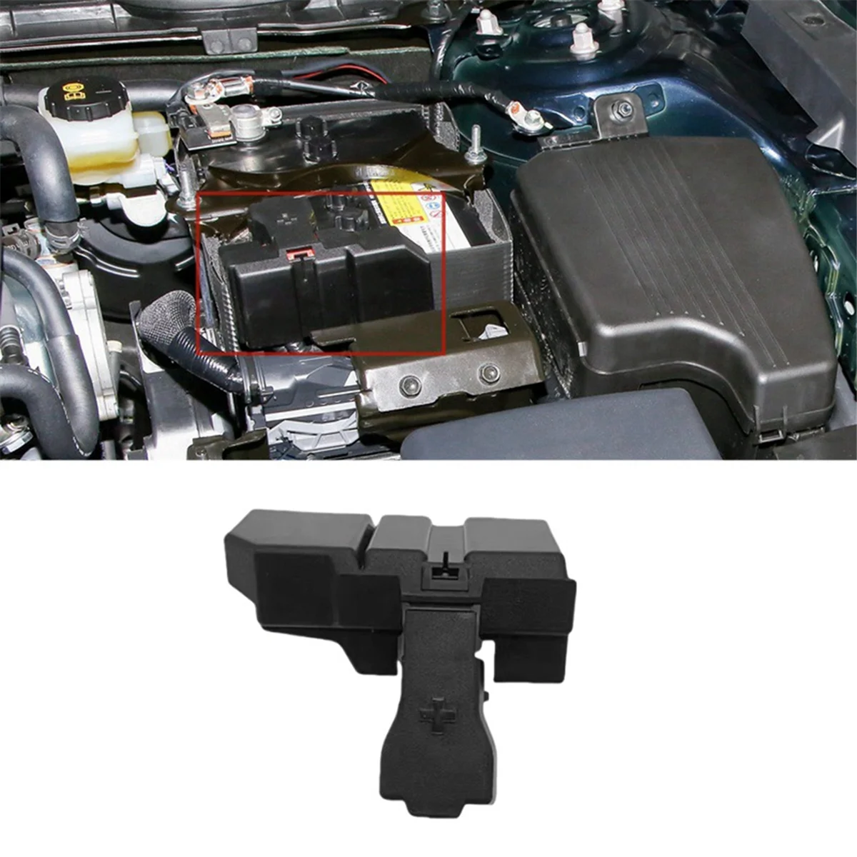 1PCS for Mazda 3 6 CX-4 CX-8 CX-5 Atz Axela Car Battery Protection Cover Positive Battery Fuse Terminal Cover Cap