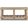 Susandeer Rustic Farmhouse Console Sofa Table, Brown 3