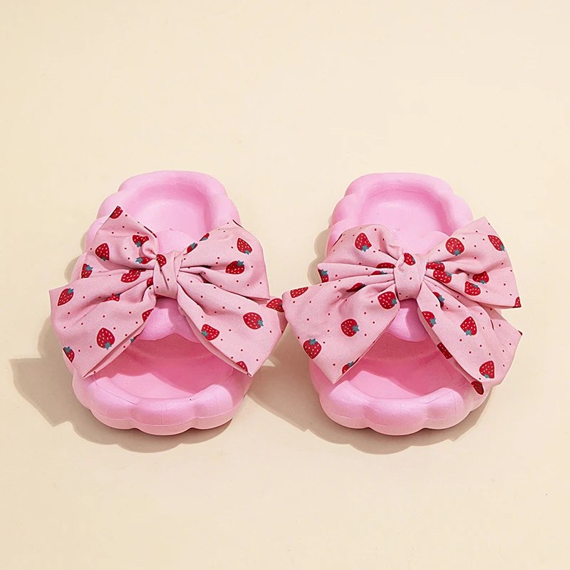 Girls Summer Soft Sole Anti Slip Beach Slippers