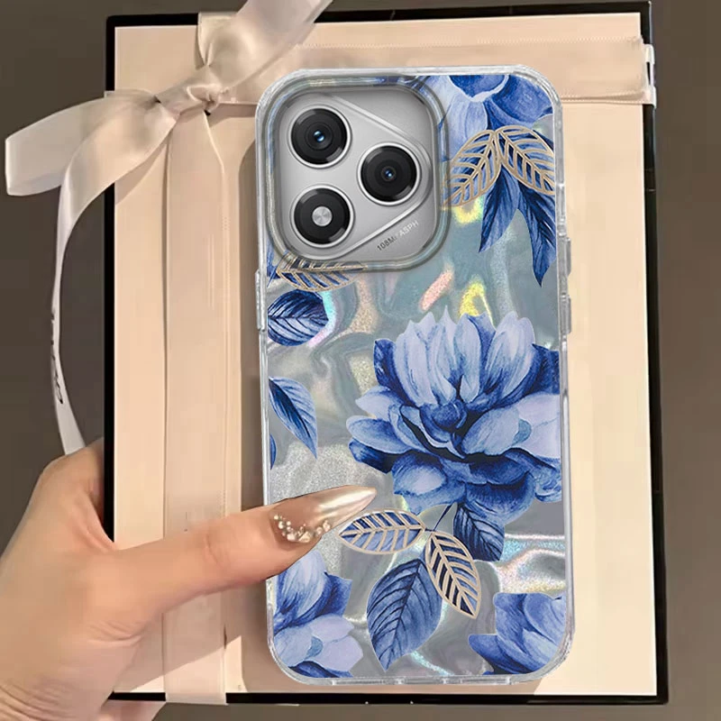 For Honor 400 Lite Nice Flowers Square Case For Honor 400