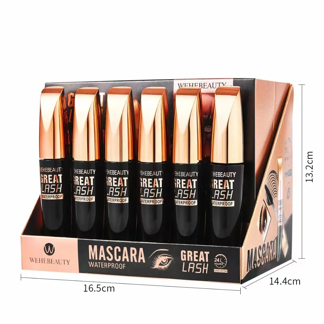 4D Silk Fiber Lash Mascara 2 In 1 Mascara Waterproof Lengthening Cosmetics Eye Mascara Ship Lashes Curling Thick Eye Makeup B0G0_voghion.com
