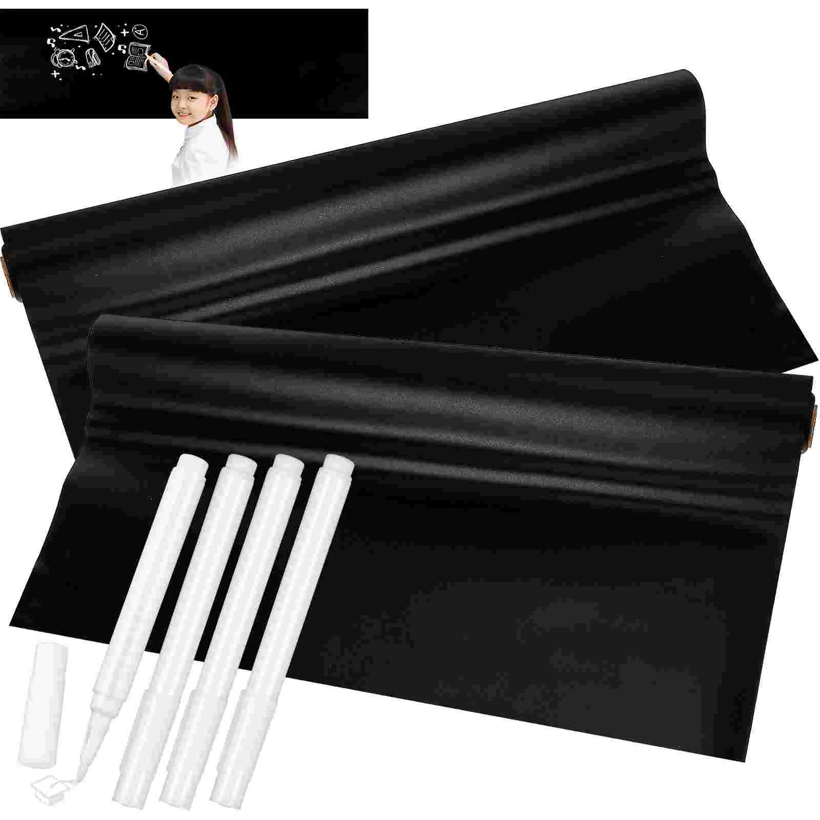 

Наклейки для классной доски, 2 шт., наклейки для классной доски, самоклеящиеся пленки для классной доски с 4 шт.