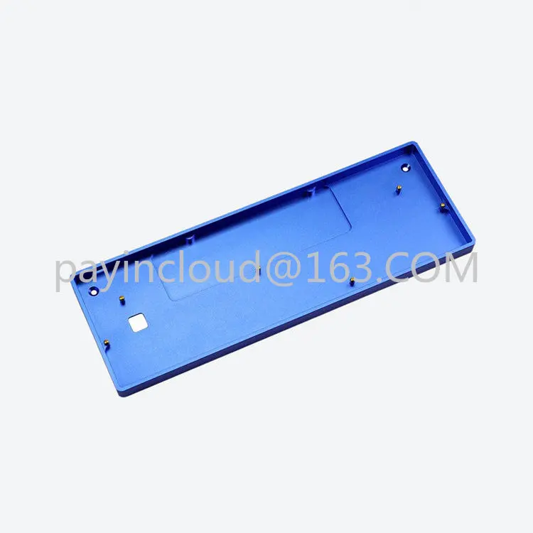 

High Precision Aluminum CNC Keyboard OMD Custom CNC Machining Aluminum 10 Inch Keyboard Case