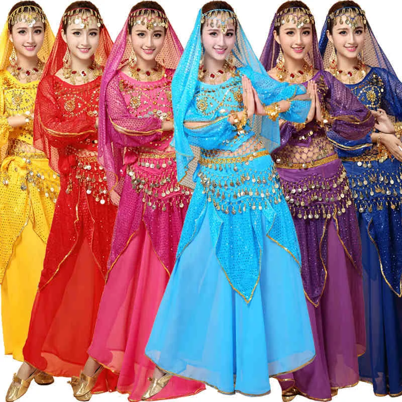 4pcsSetsIndiaEgyptBellyDanceCostumesBollywoodCostumesIndian