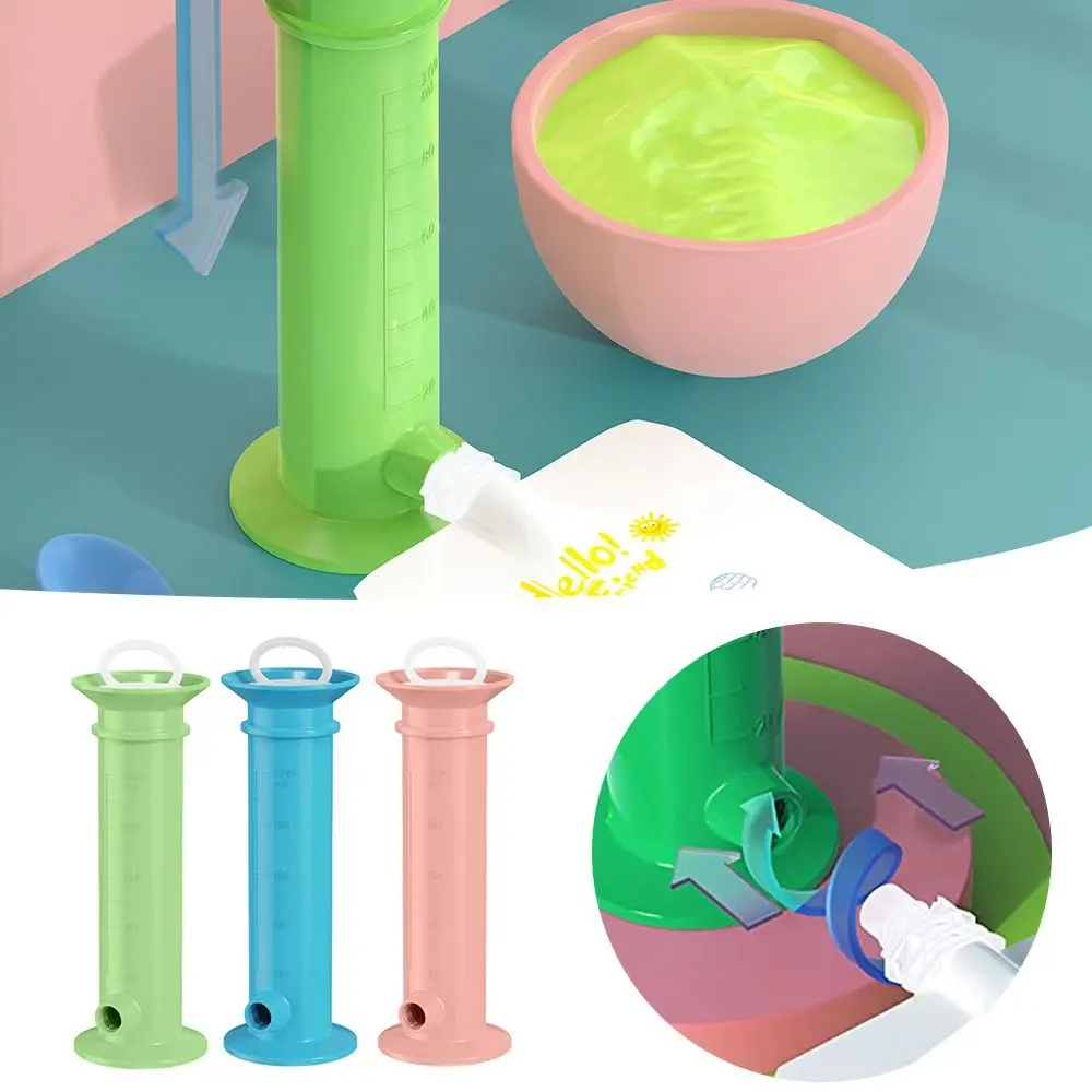 Easy to Clean Toddlers Scale Baby Food Pouch Filler Food Dispenser Fruit Puree Pouch Filling Station