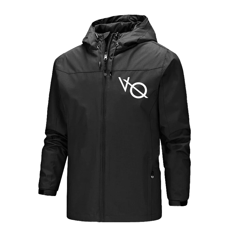 2023 Popular Sprint Coat Windproof and Waterproof Fashion Men's Printed Outdoor Mountaineering and Hiking Outdoor Jacket